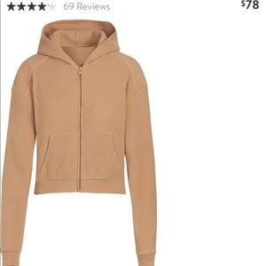 SKIMS Waffle Hoodie NWOT small